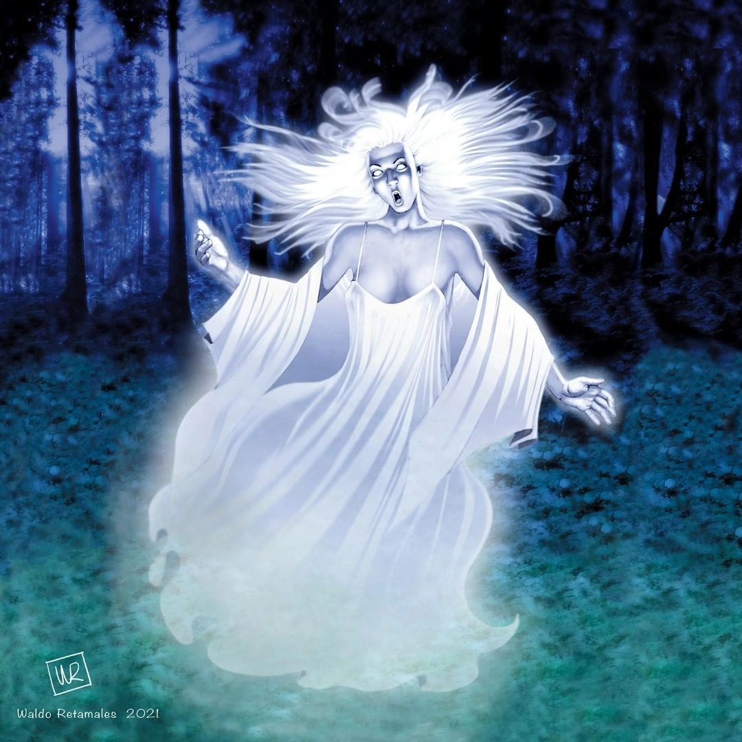 Ilustración de la baraja draculaura ☥🦇 ݁ ˖ִ ࣪